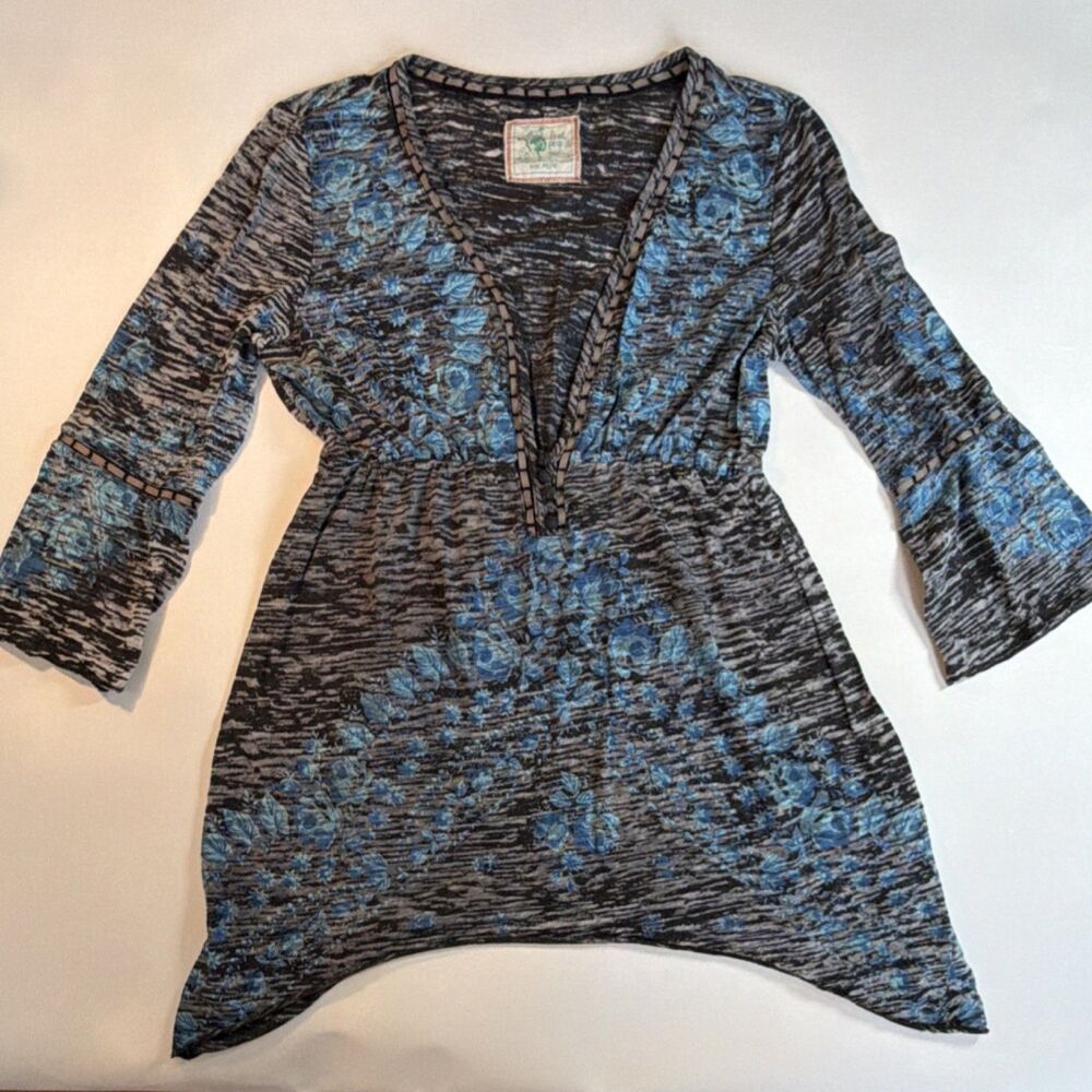 Free People bell sleeve tunic top